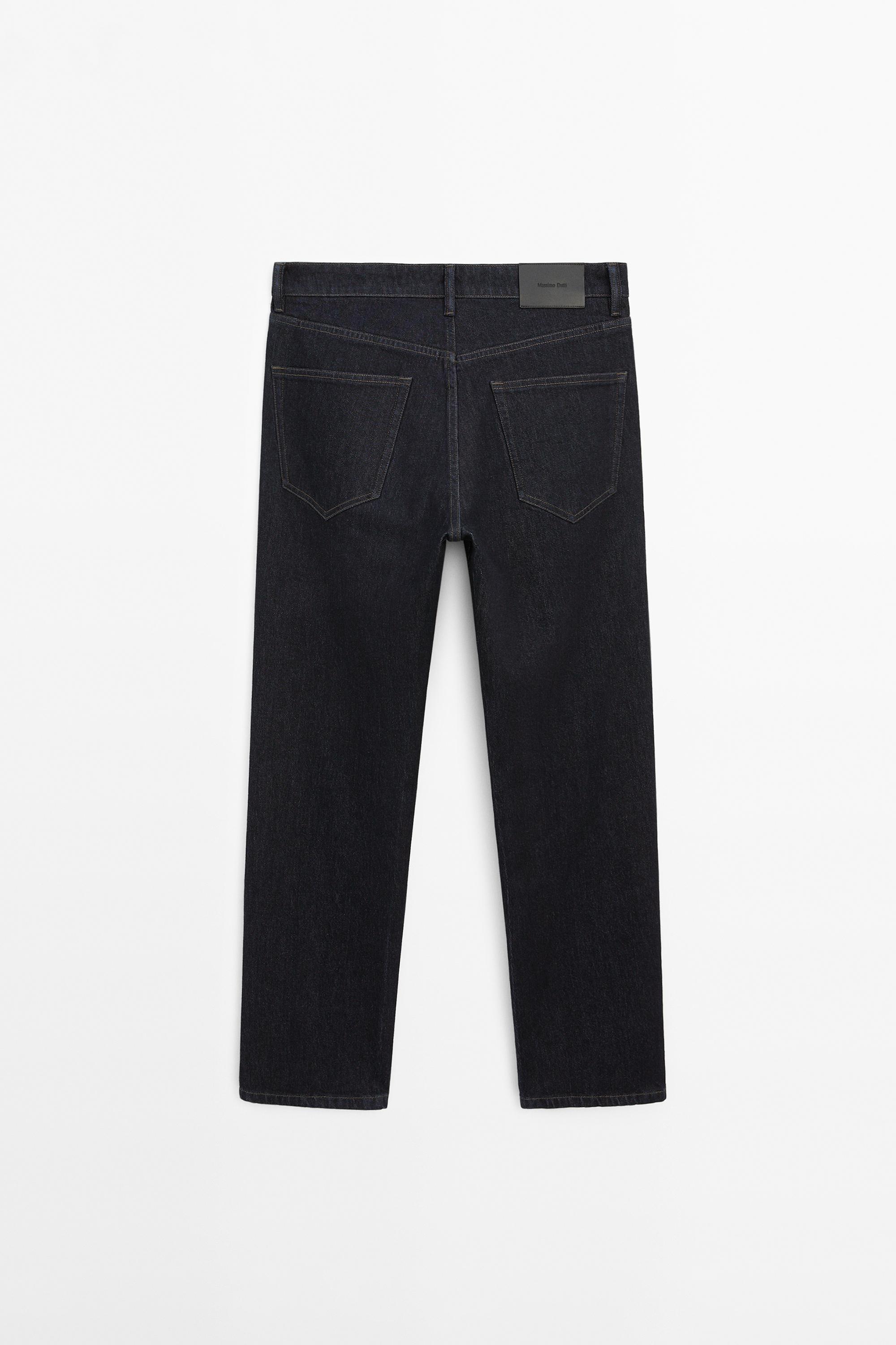 Jean tapered désencollé
